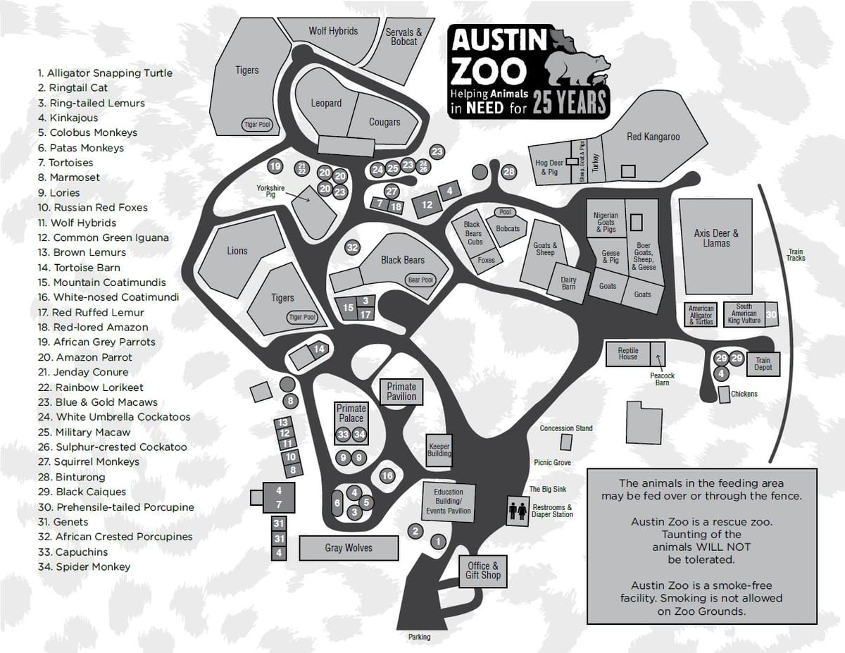 kart Austin zoo