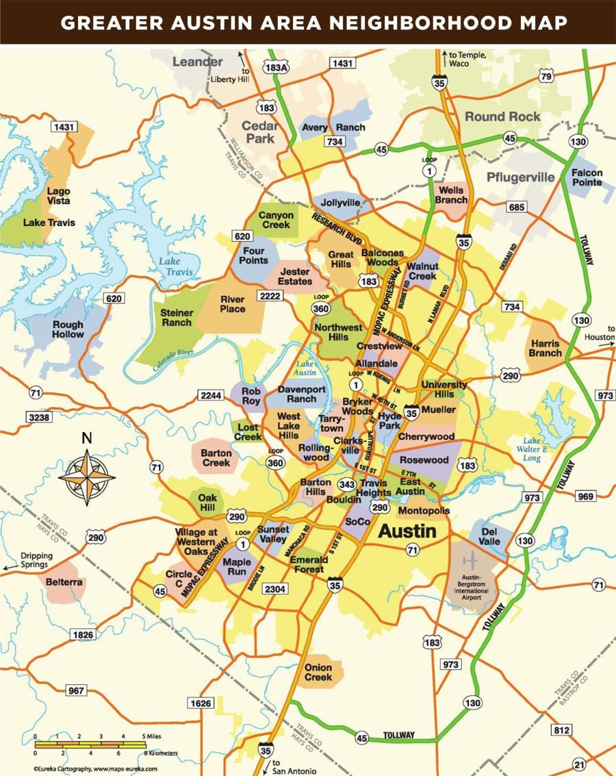 kart Austin Texas sahəsində