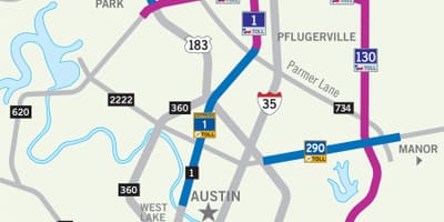 Kart Austin ödənişli yol